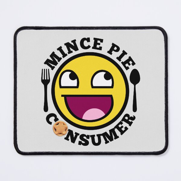 Item preview, The Happy Face of a Mince Pie Consumer. designed and sold by MPC-Mince-Pies.