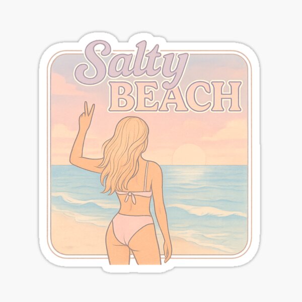 Item preview, Salty Beach designed and sold by Salty Girl Coastal.