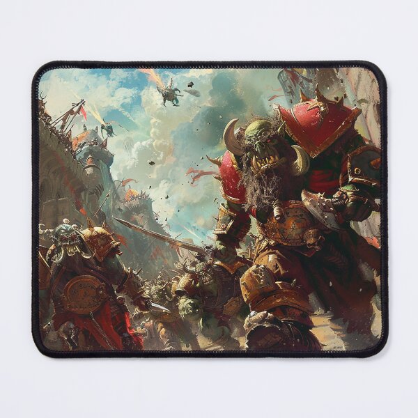 Aperçu de l'œuvre Guerre des Orks créée et vendue par nerdyrock.