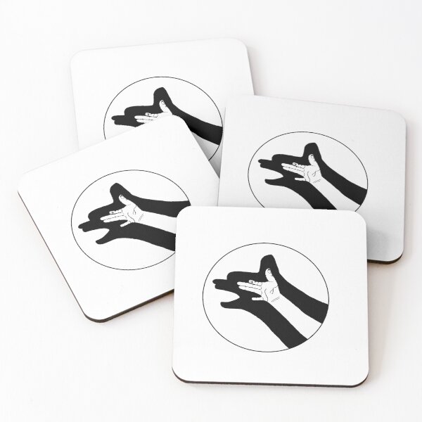 Item preview, One-Handed Dog Shadow Puppet V2 designed and sold by TrendsOfHumanity.