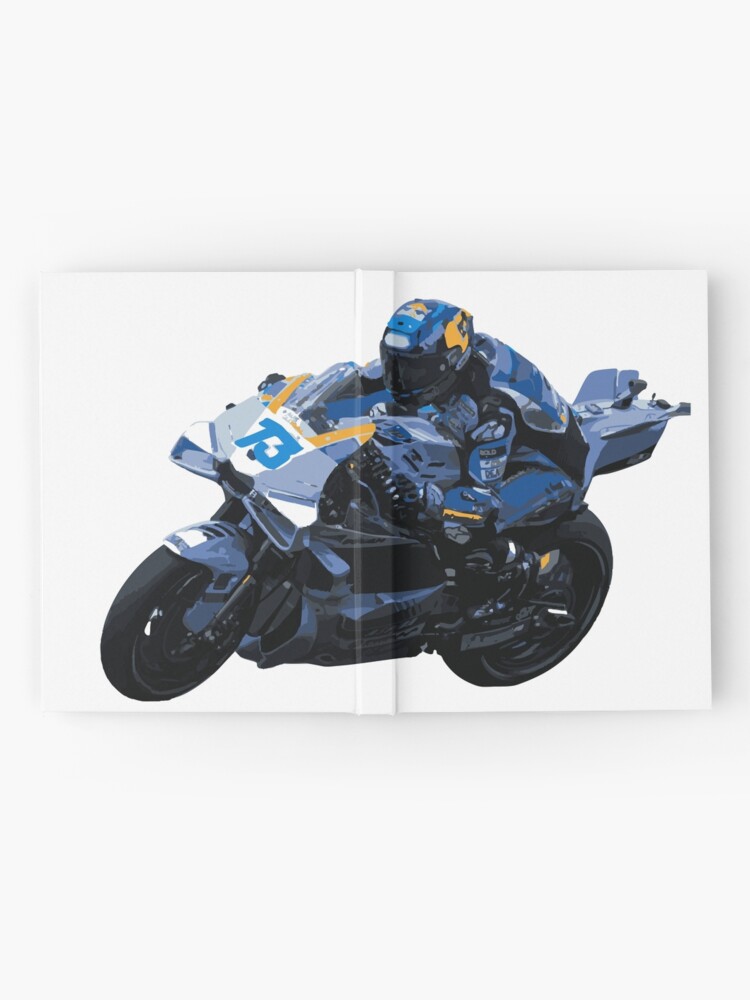 Thumbnail 2 of 3, Journal, MotoGP Alex Marquez 73 designed and sold by BlackSpades.