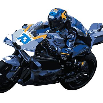 Artwork thumbnail, MotoGP Alex Marquez 73 by BlackSpades