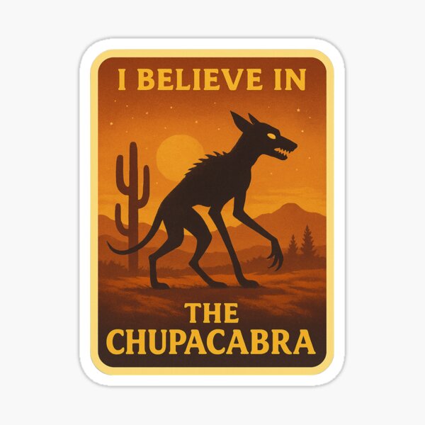 Item preview, I Believe In The Chupacabra designed and sold by Abnormal Apparel.