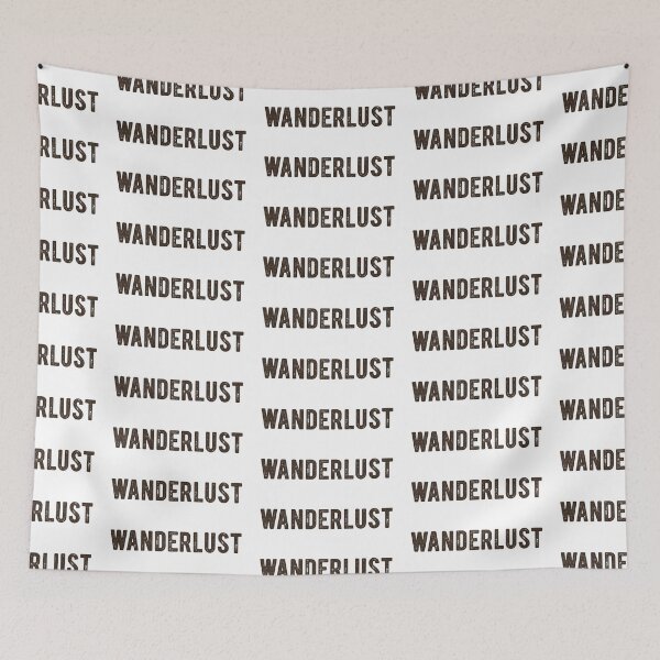 Item preview, Wanderlust Bold Vintage Travel Typography designed and sold by Fikuall.