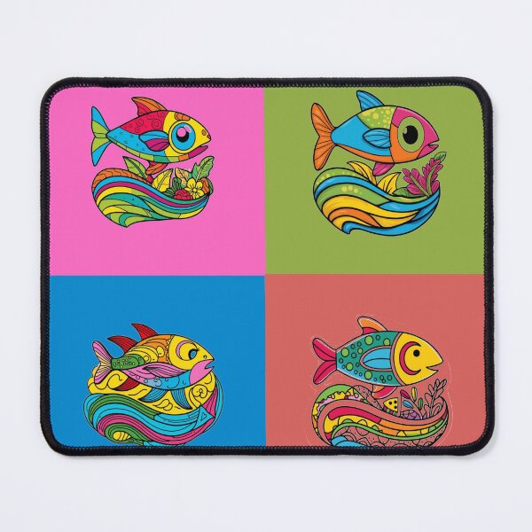 Item preview, 4 crazy fish designed and sold by DariaCraft.