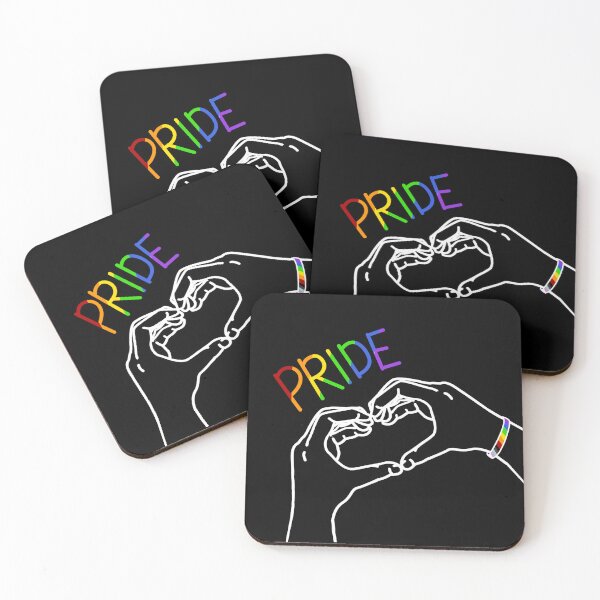 Item preview,  Pride Rainbow Hand Heart  Ver 2 designed and sold by ClearAndHappy.