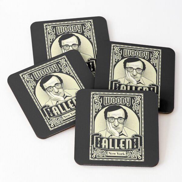 Item preview, woody allen new york fan art illustration designed and sold by Ratatatts.