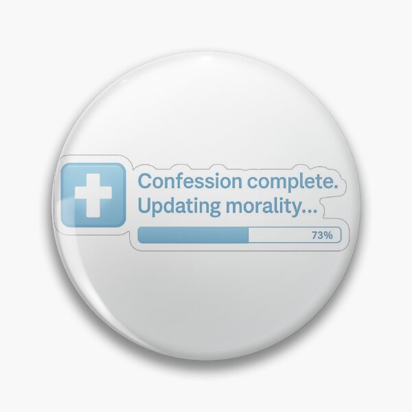 Item preview, Confession Complete – Updating Morality Design designed and sold by LevelUpLab.