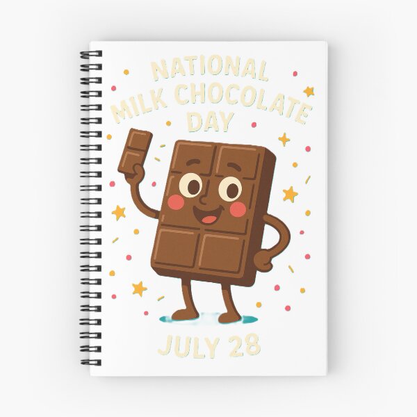 Item preview, National Milk Chocolate Day on July 28 designed and sold by JDAShirts.