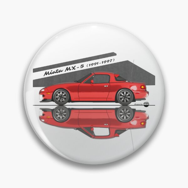 Item preview, Miata - MX-5 NA 1991-1997 (Classic red) - Pure 90s Roadster Joy designed and sold by Azaziel.