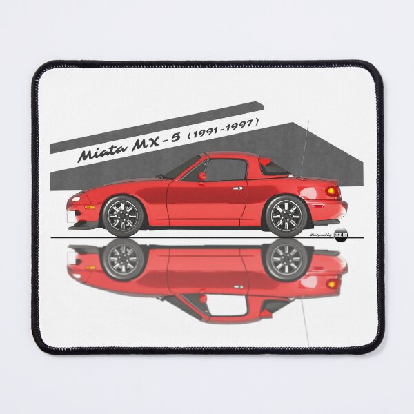 Item preview, Miata - MX-5 NA 1991-1997 (Classic red) - Pure 90s Roadster Joy designed and sold by Azaziel.