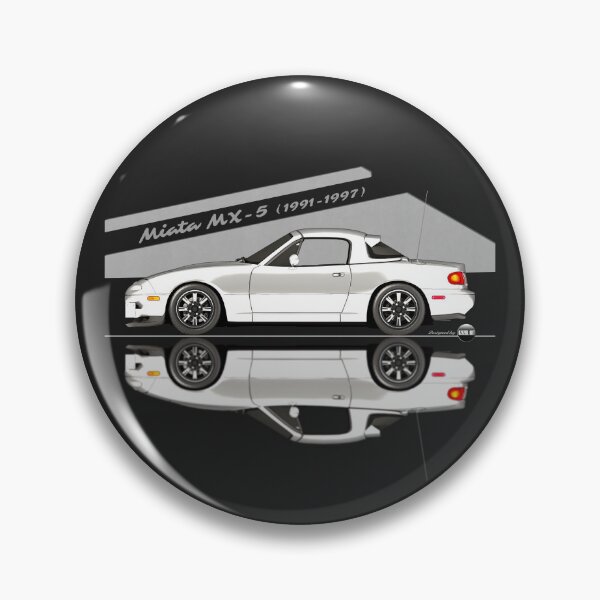 Item preview, Miata - MX-5 NA 1991-1997 (Crystal white) - Pure 90s Roadster Joy designed and sold by Azaziel.