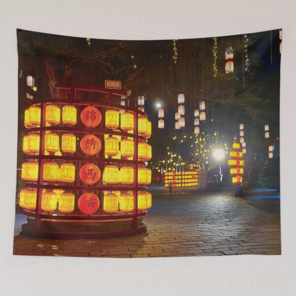 Item preview, Shenzhen Lanterns at Night designed and sold by AlexMancic.