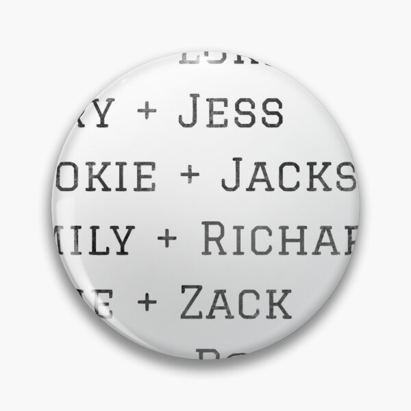 Aperçu de l'œuvre Couples de Gilmore Girls créée et vendue par PeachyWinks.