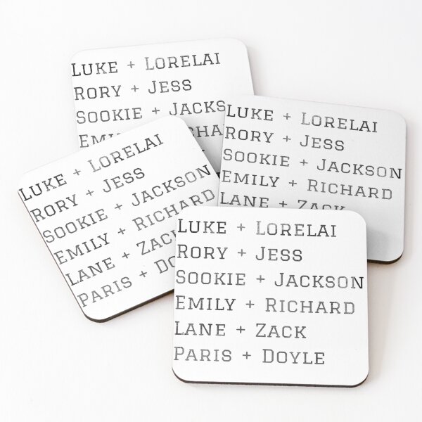 Item preview, Gilmore Girls Couples designed and sold by PeachyWinks.