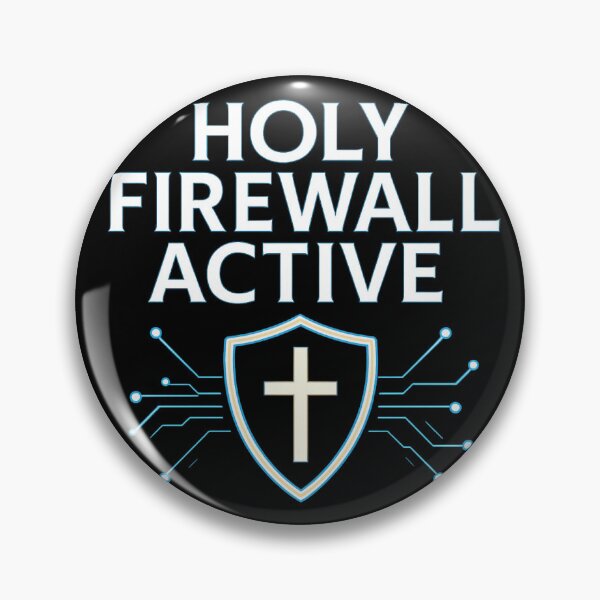 Item preview, Holy Firewall Active – Digital Saints Design designed and sold by LevelUpLab.