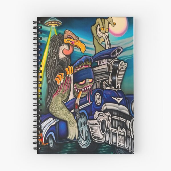 Item preview, Rico with pet vulture as UFO hovers overhead  designed and sold by Mikekobo.