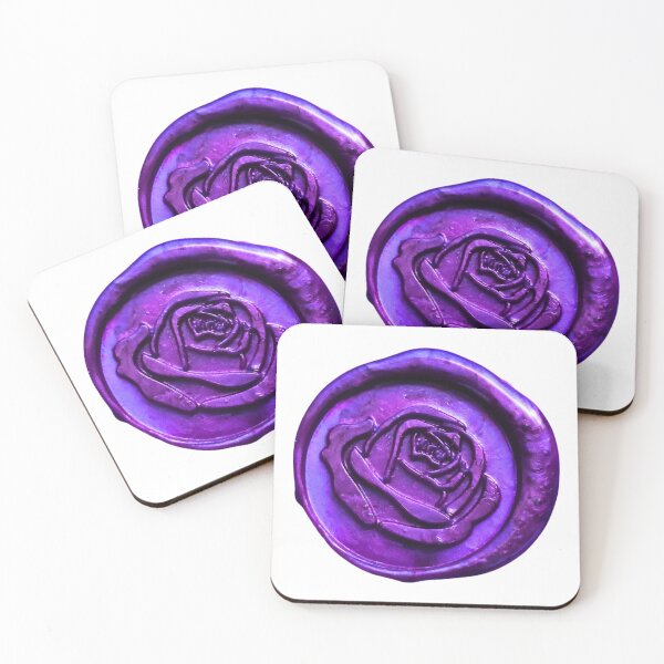 Item preview, Rose with purple wax designed and sold by di-Vera-Rosati.