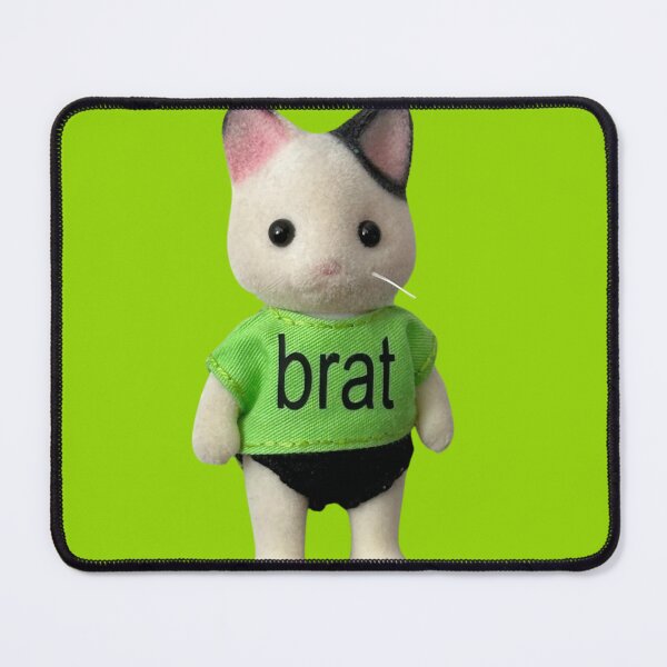 Item preview, brat cat designed and sold by Alanna Trees.