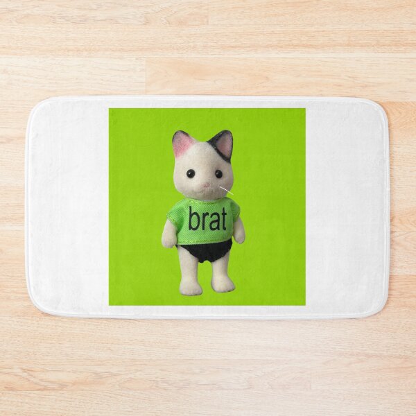 Item preview, brat cat designed and sold by Alanna Trees.