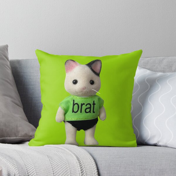 Item preview, brat cat designed and sold by Alanna Trees.