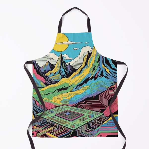 Item preview, Silicon Peaks – Pop Art Circuit Mountain designed and sold by Esterlane.