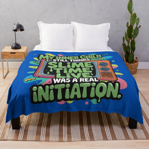 Item preview, My Inner Child Still Thinks Slime Time Live Was A Real Initiation designed and sold by CrypticHMystic.
