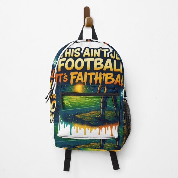 Item preview, Faith-Infused Football Duffle Bag – Speak Life, Play Bold, t's FAITHBALL designed and sold by FaithDripStudio.