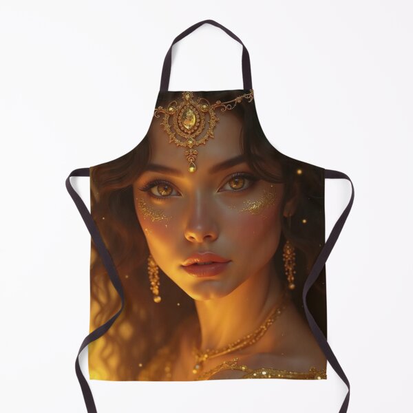 Item preview, Golden Goddess: Radiant Portrait designed and sold by InsegnaNChill.