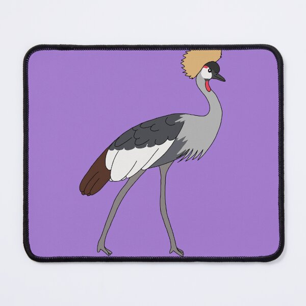 Item preview, Crowned Crane designed and sold by Leapingdoe.