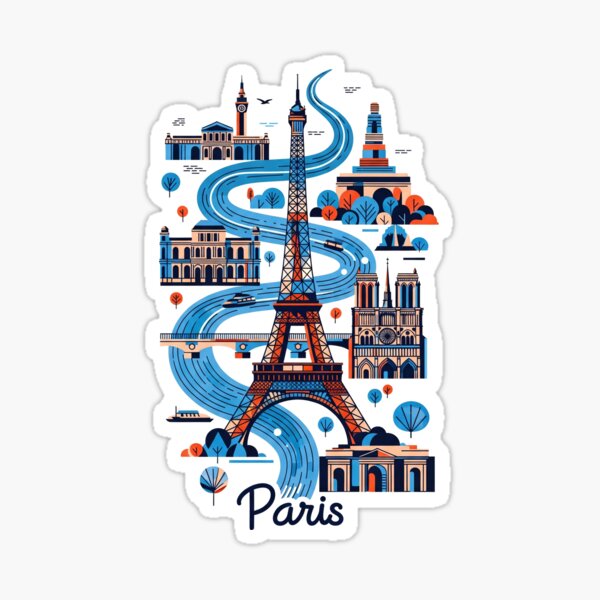 Item preview, France (Country Collection) designed and sold by HeartbeatPrint.
