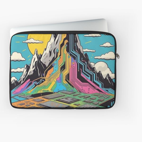 Item preview, Digital Peaks – Pop Art Circuit Mountain designed and sold by Esterlane.