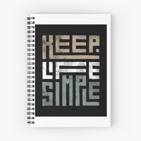 Item preview, keep life simple designed and sold by Assma-ch.