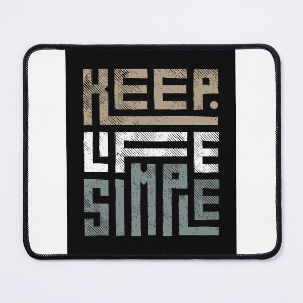 Item preview, keep life simple designed and sold by Assma-ch.