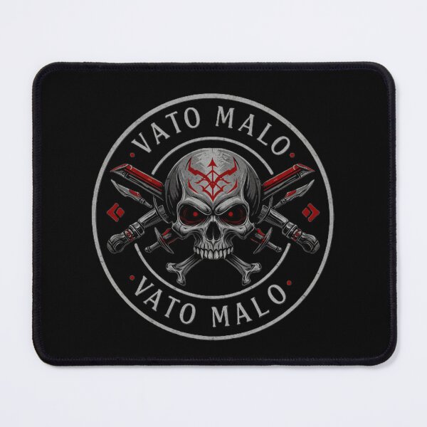 Item preview, DL01 - Vato Malo Skull Shield designed and sold by Vato Malo Wear.