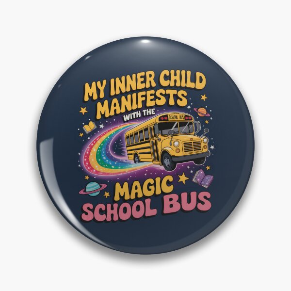 Item preview, My Inner Child Manifests With The Magic School bus designed and sold by CrypticHMystic.