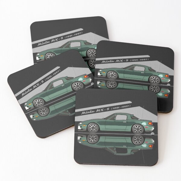 Item preview, Miata - MX-5 NA 1991-1997 (British racing green) - Pure 90s Roadster Joy designed and sold by Azaziel.