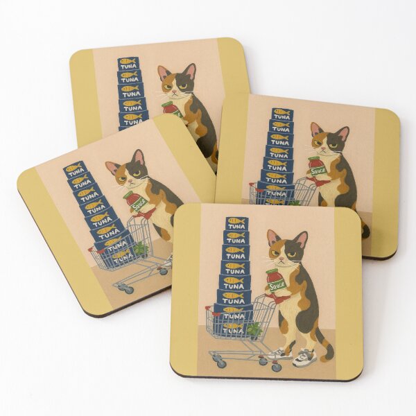 Item preview, Miss Kitty Goes Shopping designed and sold by madebymir.