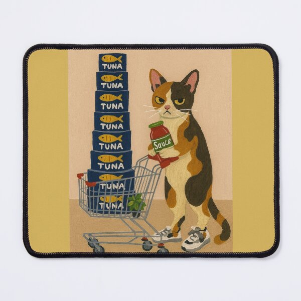 Item preview, Miss Kitty Goes Shopping designed and sold by madebymir.