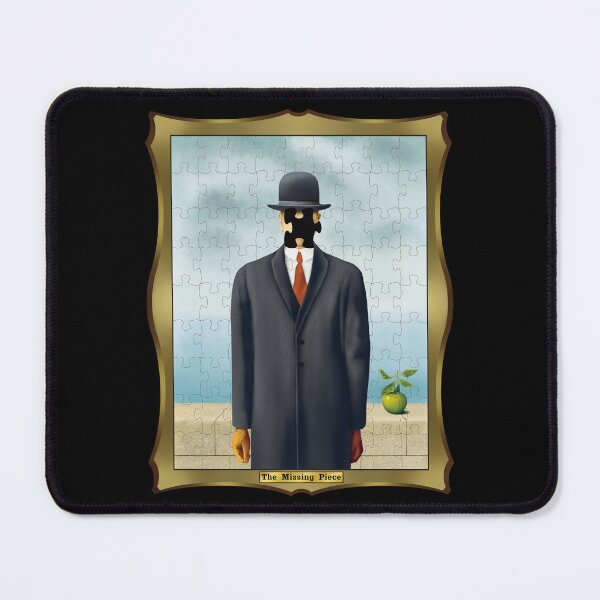 Item preview, The Missing Piece Magritte designed and sold by AriLady.