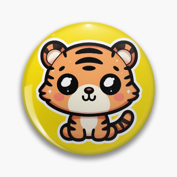 Item preview, Kawaii Tiger designed and sold by ArtistEmbrace.