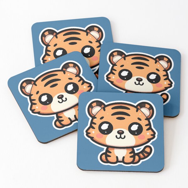 Item preview, Kawaii Tiger designed and sold by ArtistEmbrace.