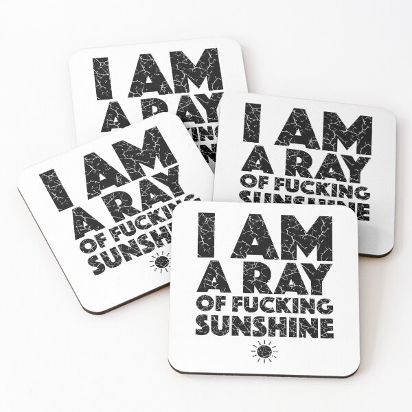 Item preview, I Am A Ray Of Fucking Sunshine (with Black Lettering) designed and sold by VelvetRoom.