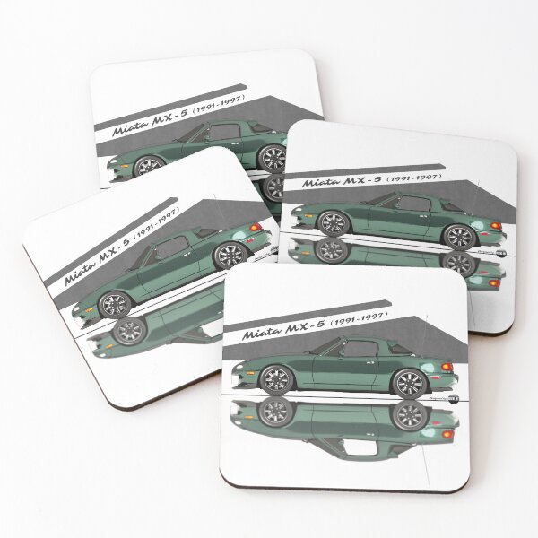 Item preview, Miata - MX-5 NA 1991-1997 (British racing green) - Pure 90s Roadster Joy designed and sold by Azaziel.