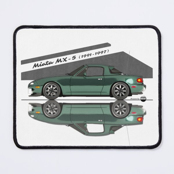 Item preview, Miata - MX-5 NA 1991-1997 (British racing green) - Pure 90s Roadster Joy designed and sold by Azaziel.
