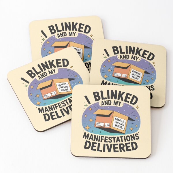 Item preview, I Blinked And My Manifestations Delivered designed and sold by CrypticHMystic.