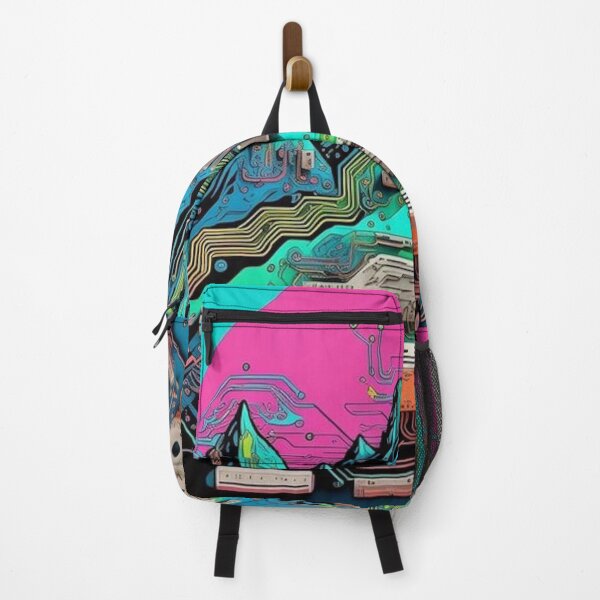 Item preview, Circuit Board Peaks – Pop Art Circuit Mountain designed and sold by Esterlane.