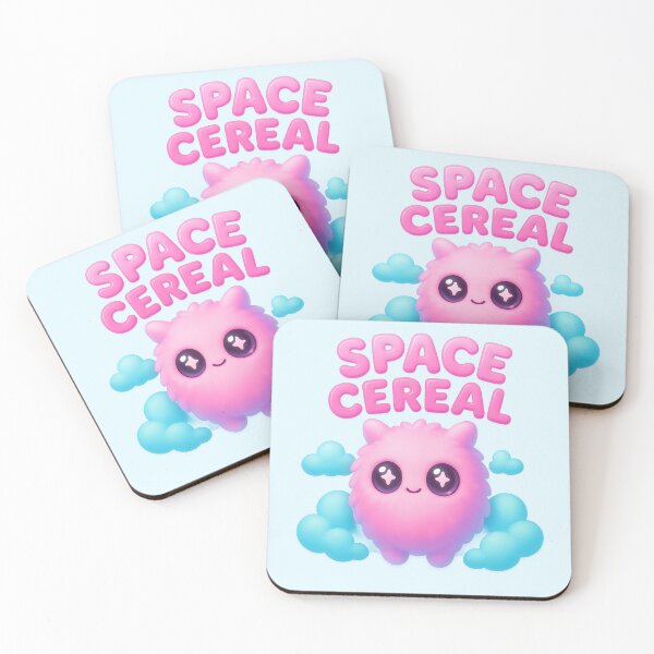 Item preview, Space Cereal Cosmic Puff Mascot designed and sold by MysticArtisan.