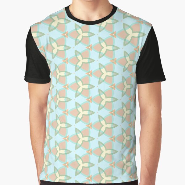 Item preview, lines stained glass window model repeatability symmetry theme ornament seamless colorful repeat pattern designed and sold by Abrahamjrnd.