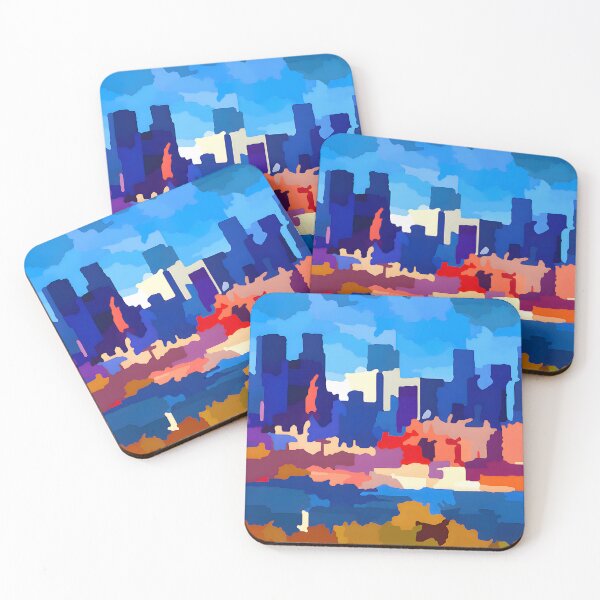 Item preview, Montreal Skyline Business District designed and sold by Jon-Baran.